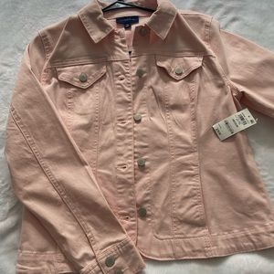Charter club Medium size , soft pink denim jacket